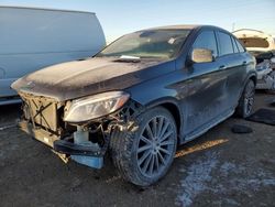 Salvage cars for sale at Elgin, IL auction: 2016 Mercedes-Benz GLE Coupe 450 4matic