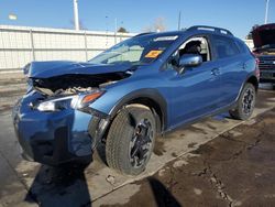 Salvage cars for sale at Littleton, CO auction: 2022 Subaru Crosstrek Limited