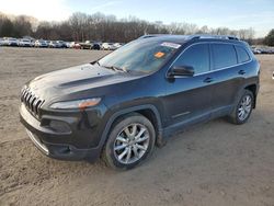 Jeep salvage cars for sale: 2014 Jeep Cherokee Limited