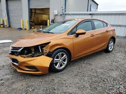 Salvage cars for sale at Memphis, TN auction: 2017 Chevrolet Cruze LT