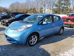 Nissan salvage cars for sale: 2012 Nissan Leaf SV