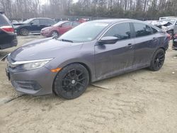 Salvage cars for sale at Waldorf, MD auction: 2016 Honda Civic LX