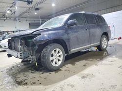 Salvage cars for sale at Candia, NH auction: 2012 Toyota Highlander Base