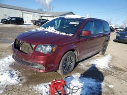 Salvage cars for sale at Pekin, IL auction: 2017 Dodge Grand Caravan SE