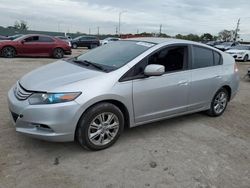 Salvage cars for sale at Homestead, FL auction: 2010 Honda Insight EX