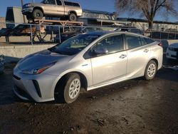 Salvage cars for sale at Albuquerque, NM auction: 2019 Toyota Prius