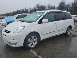 Salvage cars for sale at Brookhaven, NY auction: 2004 Toyota Sienna XLE