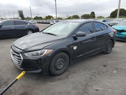 Salvage cars for sale at Miami, FL auction: 2017 Hyundai Elantra SE