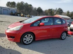 Salvage cars for sale at Mendon, MA auction: 2011 Honda FIT Sport