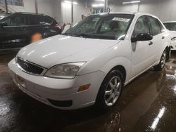 Salvage cars for sale at New Britain, CT auction: 2005 Ford Focus ZX4