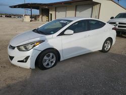 Salvage cars for sale at Temple, TX auction: 2015 Hyundai Elantra SE