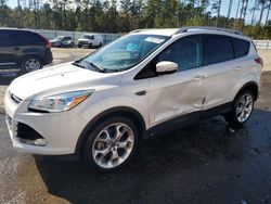 Salvage cars for sale at Harleyville, SC auction: 2015 Ford Escape Titanium