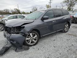 Nissan salvage cars for sale: 2014 Nissan Pathfinder S