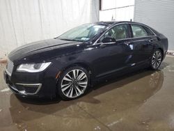 Salvage cars for sale at Central Square, NY auction: 2017 Lincoln MKZ Hybrid Select