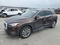 Infiniti salvage cars for sale: 2020 Infiniti QX50 Pure