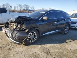 Salvage cars for sale at Spartanburg, SC auction: 2016 Nissan Murano S