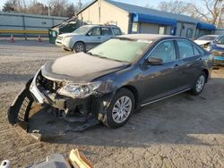 Salvage cars for sale at Wichita, KS auction: 2012 Toyota Camry Base