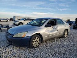 Salvage cars for sale at Taylor, TX auction: 2004 Honda Accord LX