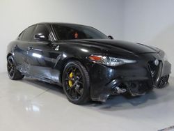 Alfa Romeo salvage cars for sale: 2018 Alfa Romeo Giulia Quadrifoglio