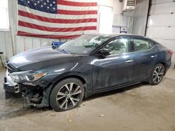 2016 Nissan Maxima 3.5S en venta en Lyman, ME