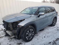 Salvage cars for sale at Windsor, NJ auction: 2021 Toyota Highlander XLE