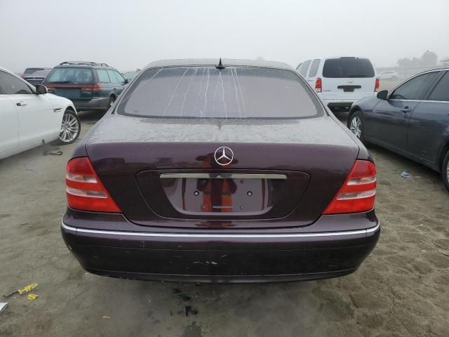 2001 Mercedes-Benz S 430