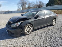 Salvage cars for sale at Gastonia, NC auction: 2015 Honda Accord EXL