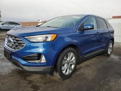 Salvage cars for sale from Copart North Las Vegas, NV: 2022 Ford Edge Titanium