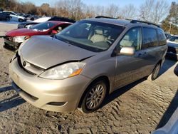 Toyota Sienna xle salvage cars for sale: 2008 Toyota Sienna XLE