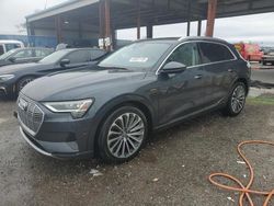 Salvage cars for sale at Riverview, FL auction: 2019 Audi E-TRON Prestige