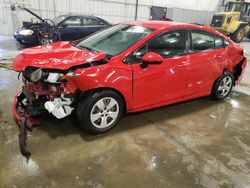 Chevrolet salvage cars for sale: 2018 Chevrolet Cruze LS