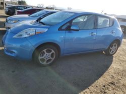 Nissan Leaf salvage cars for sale: 2012 Nissan Leaf SV