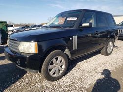 Land Rover salvage cars for sale: 2008 Land Rover Range Rover HSE