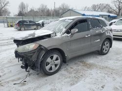 Salvage cars for sale at Wichita, KS auction: 2008 Acura RDX Technology