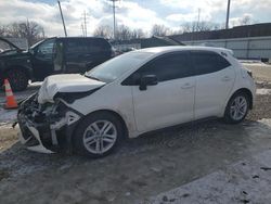 Toyota salvage cars for sale: 2022 Toyota Corolla SE