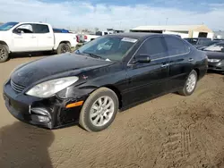 Salvage cars for sale at Brighton, CO auction: 2004 Lexus ES 330