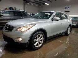 Salvage cars for sale at Elgin, IL auction: 2010 Infiniti EX35 Base