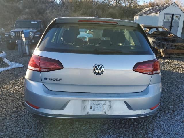 2019 Volkswagen E-GOLF SE