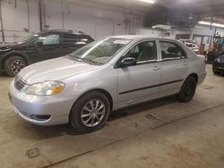 Salvage cars for sale from Copart Wheeling, IL: 2007 Toyota Corolla CE