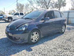 Honda salvage cars for sale: 2008 Honda FIT Sport