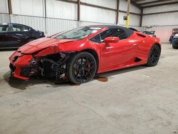 Lamborghini salvage cars for sale: 2017 Lamborghini Huracan