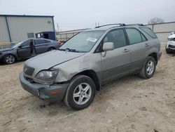 Salvage cars for sale at Haslet, TX auction: 2000 Lexus RX 300