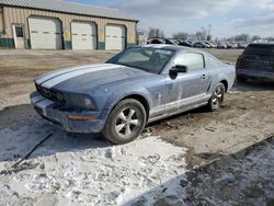 Salvage cars for sale from Copart Pekin, IL: 2007 Ford Mustang