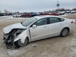 Vehiculos salvage en venta de Copart Davison, MI: 2015 Ford Fusion SE Hybrid