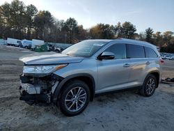 2019 Toyota Highlander SE en venta en Mendon, MA