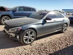 Salvage cars for sale at Phoenix, AZ auction: 2017 Mercedes-Benz C300