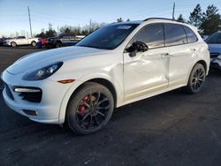 Porsche salvage cars for sale: 2013 Porsche Cayenne GTS