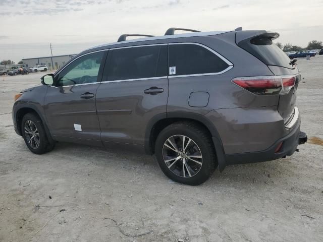 2016 Toyota Highlander XLE