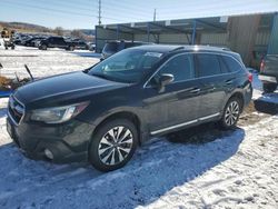 Salvage cars for sale at Colorado Springs, CO auction: 2018 Subaru Outback Touring