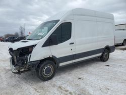 Salvage trucks for sale at Davison, MI auction: 2016 Ford Transit T-250